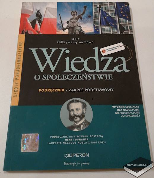 Wiedza o społeczeństwie. Podręcznik Zakres podstawowy  - Zbigniew Smutek