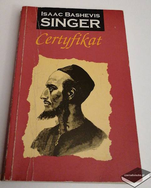 Certyfikat - Isaac Bashevis Singer