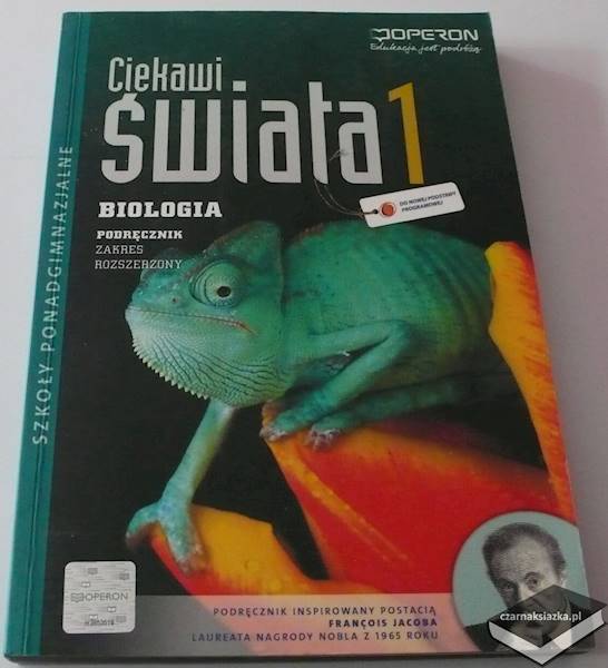 Biologia 1 podręcznik zakres rozszerzony Ciekawi świata Liceum - Grabowski Sebastian