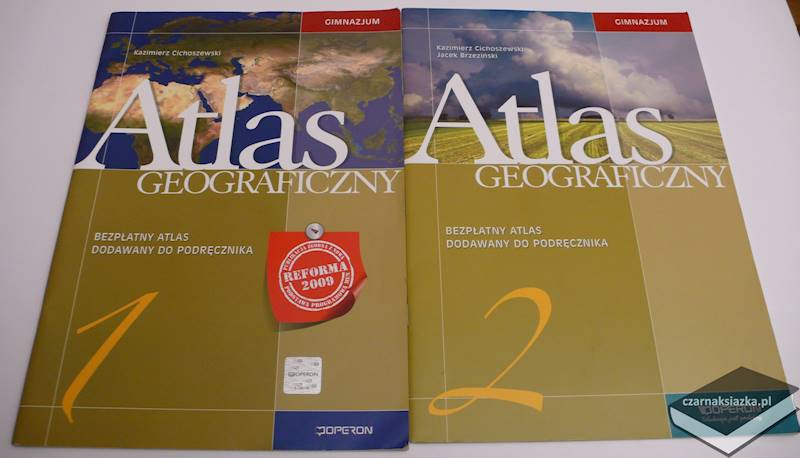 Atlas geograficzny. Polska, kontynenty, świat. Gimnazjum + Gratisy
