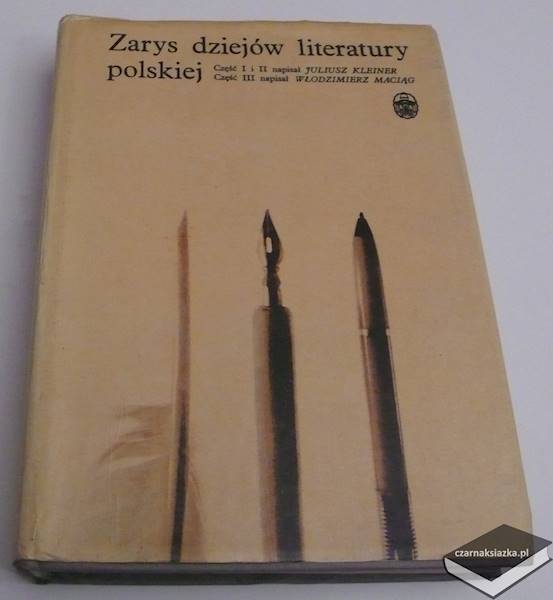 Zarys dziejów literatury polskiej - Juliusz Kleiner, Włodzimierz Maciąg 