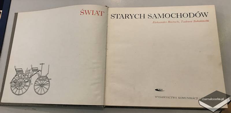Świat starych samochodów - Aleksander Rostocki, Tadeusz Sokołowski