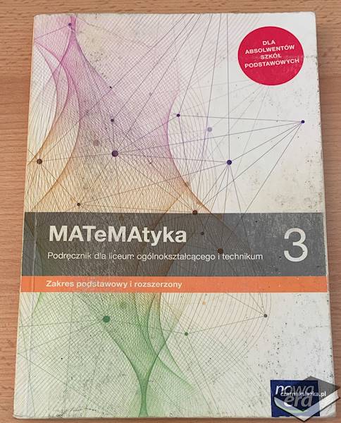 MATeMAtyka 3. Podręcznik dla liceum ogólnokształcącego i technikum. Zakres podstawowy i rozszerzony