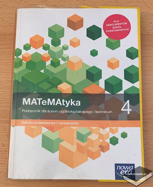 MATeMAtyka 4. Podręcznik dla liceum ogólnokształcącego i technikum. Zakres podstawowy i rozszerzony