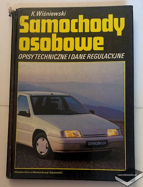Samochody osobowe. Opisy techniczne i dane regulacyjne - Krzysztof Wiśniewski