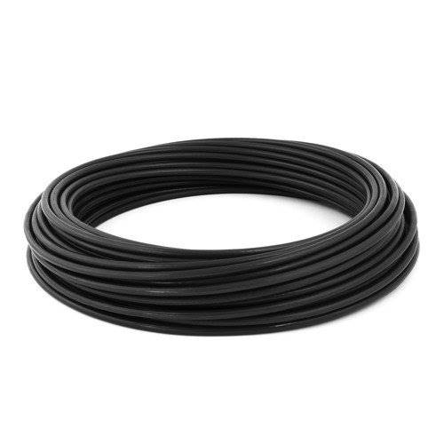 lina stalowa 4mm PCV (2,0/1x19) czarna