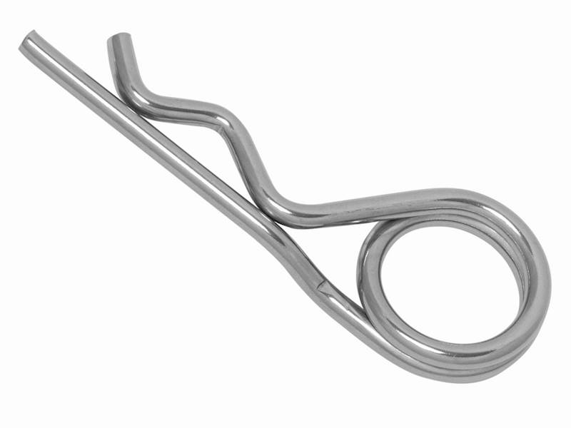 zawleczki sprężyste  2 mm  podwójne DIN 11024 zn
