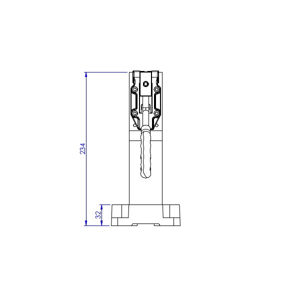 Prasa ręczna  600 kg