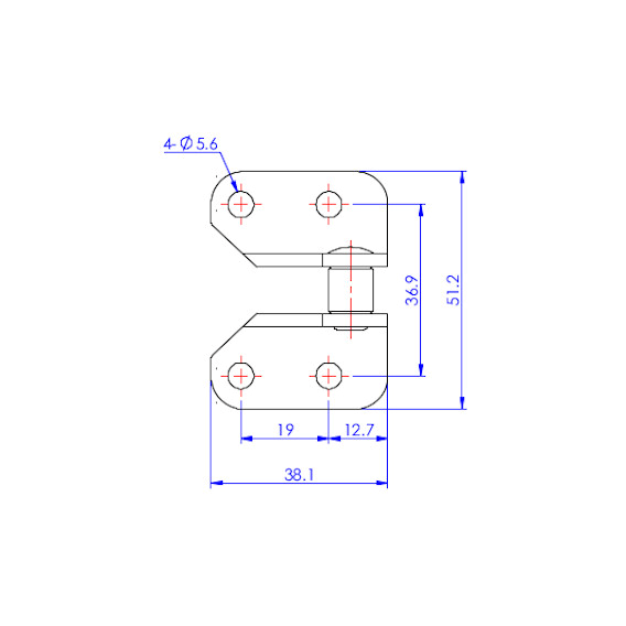 Zaczep zapięcia hakowego