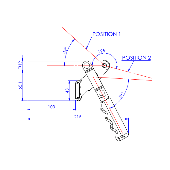 Zaciski 450 kg - STAL CYNKOWANA