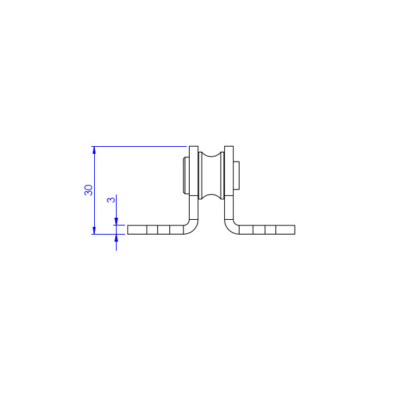 Zaczep zapięcia hakowego