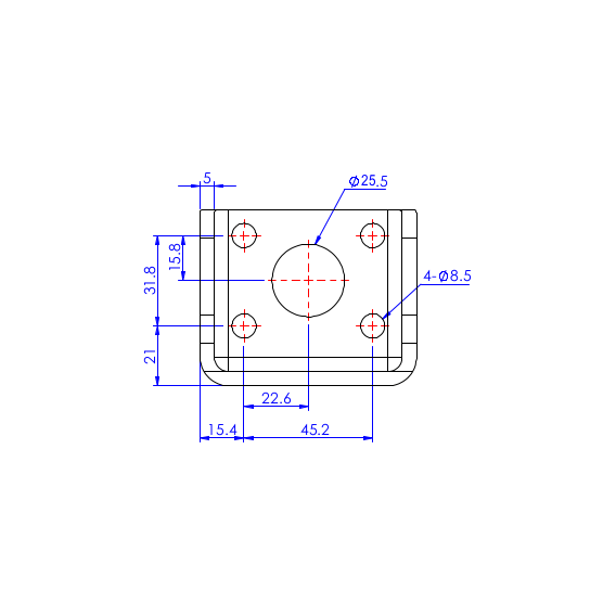 Mocowanie - STAL CYNKOWANA