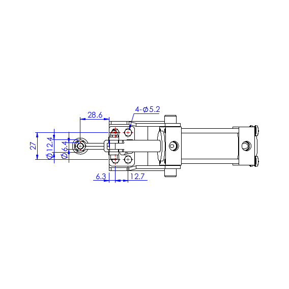 Docisk pneumatyczny   95 kg
