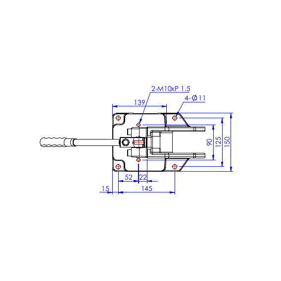 Prasa ręczna 2500 kg