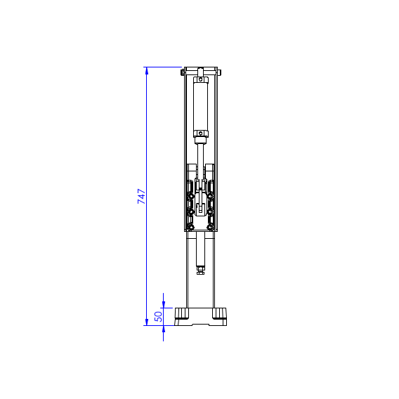 Prasa pneumatyczna 2500 kg