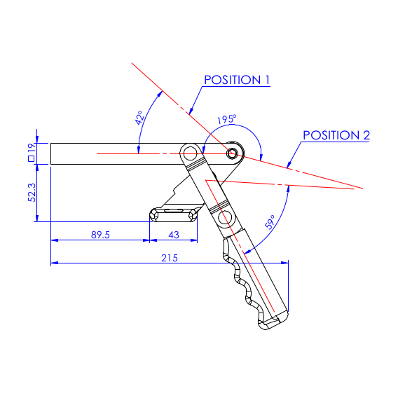 Zaciski 450 kg - STAL CYNKOWANA