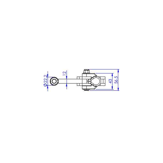 Dociskacz do dużych obciążeń 1200 kg
