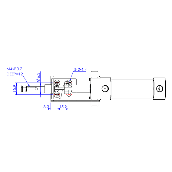 Docisk pneumatyczny   45 kg