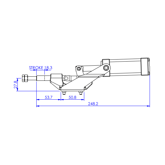 Docisk pneumatyczny  272 kg