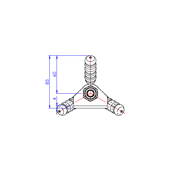 Dociskacz suwakowy  250 kg - STAL CYNKOWANA