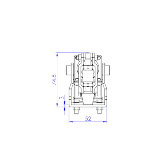 Docisk pneumatyczny  227 kg