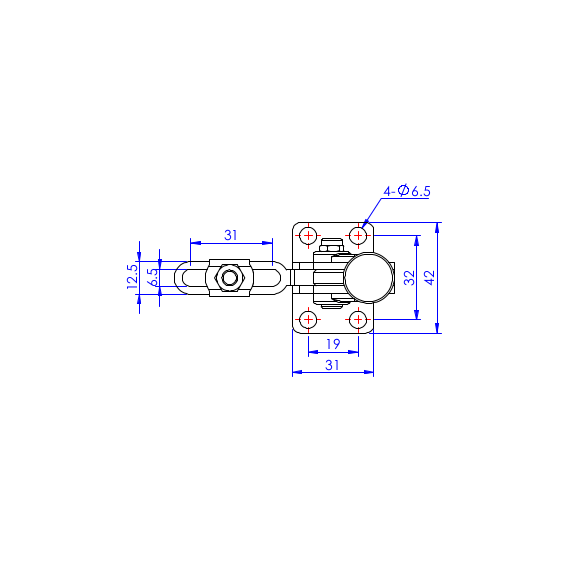 Dociskacz do dużych obciążeń  300 kg