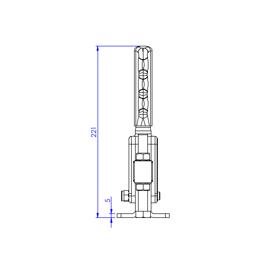 Dociskacz do dużych obciążeń  700 kg
