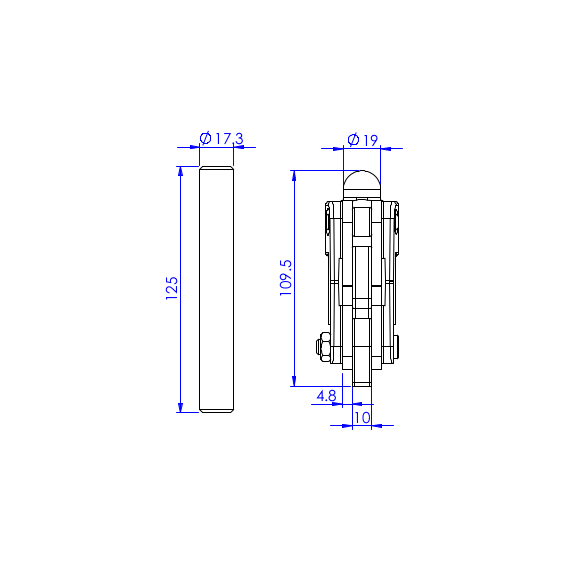 Dociskacz do dużych obciążeń  500 kg