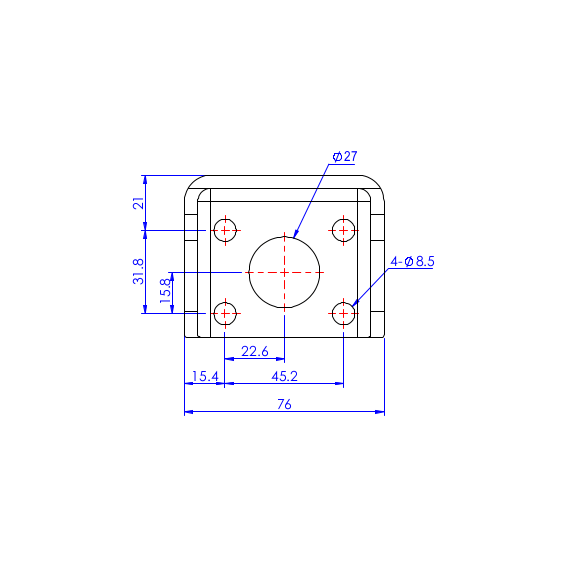 Mocowanie - STAL CYNKOWANA