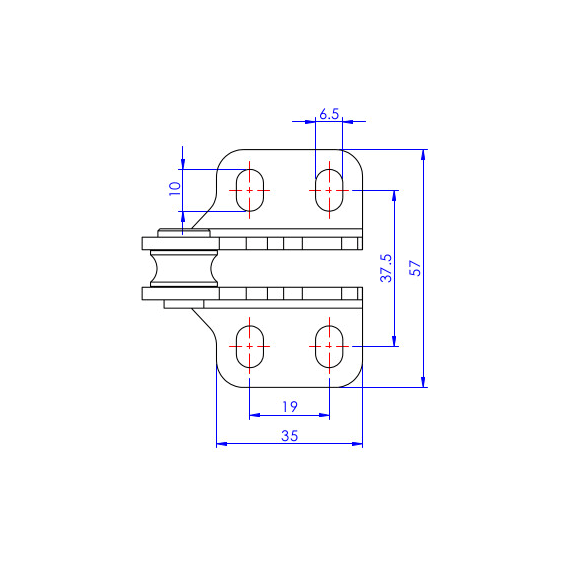 Zaczep zapięcia hakowego