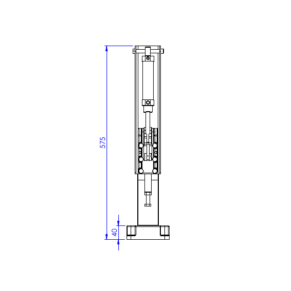 Prasa pneumatyczna 1200 kg