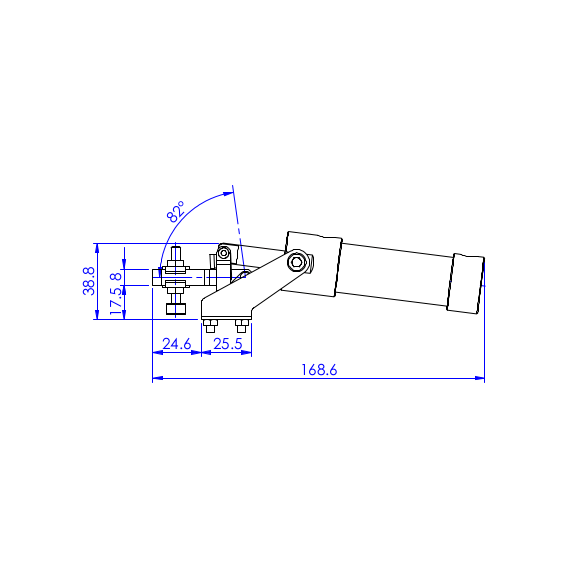 Docisk pneumatyczny   50 kg