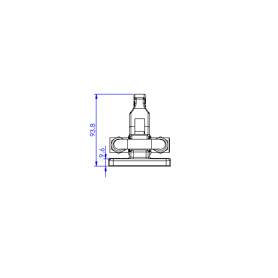 Zapięcia poziome 3400 kg - STAL CYNKOWANA