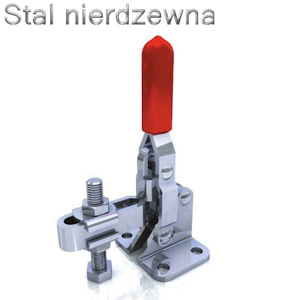 Dociskacz pionowy   50 kg - STAL NIERDZEWNA