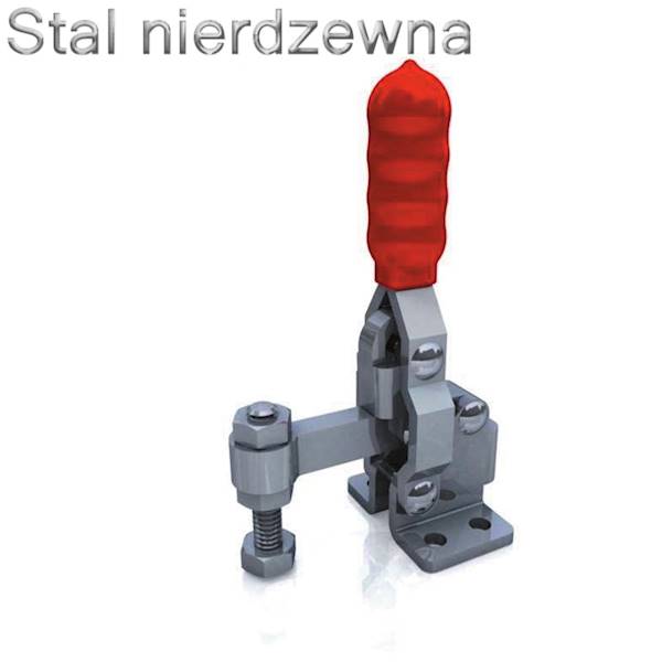 Dociskacz pionowy  91 kg - STAL NIERDZEWNA