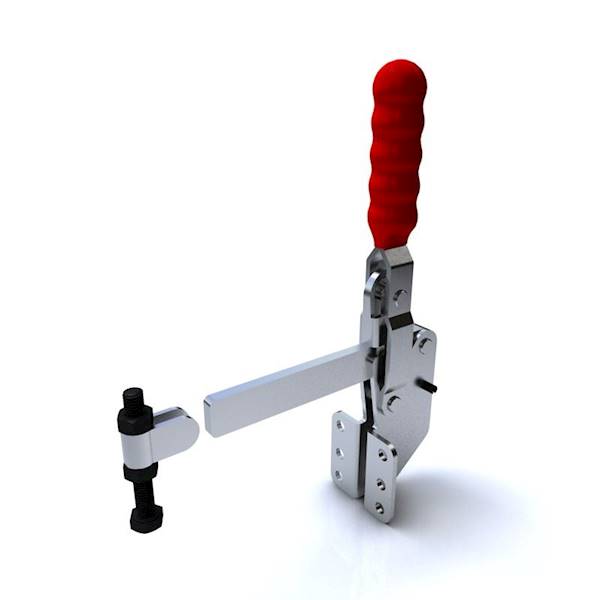 Dociskacz pionowy 300 kg -  STAL CYNKOWANA