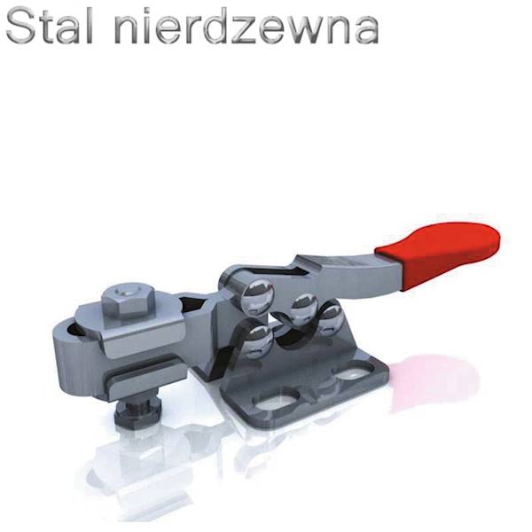 Dociskacz poziomy  38 kg - STAL NIERDZEWNA