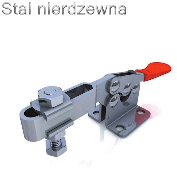 Dociskacz poziomy  90 kg - STAL NIERDZEWNA