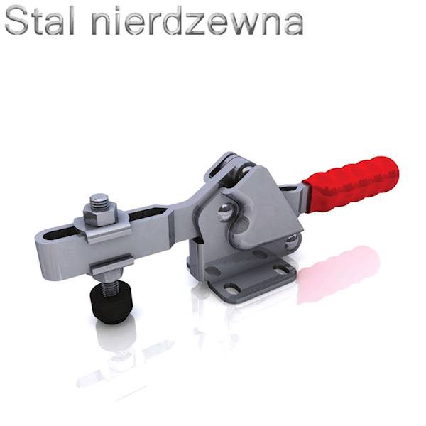 Dociskacz poziomy 150 kg - STAL NIERDZEWNA
