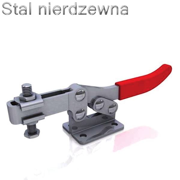 Dociskacz poziomy 227 kg - STAL NIERDZEWNA