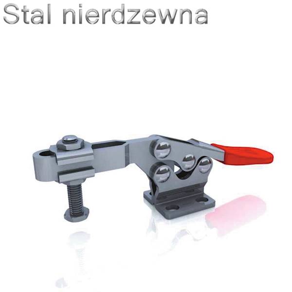 Dociskacz poziomy 227 kg - STAL NIERDZEWNA