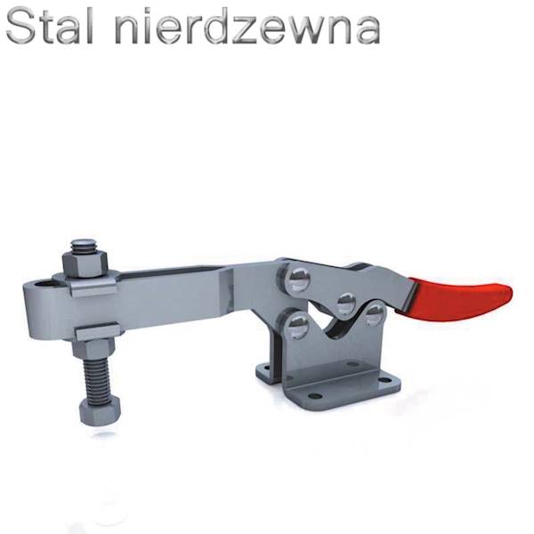 Dociskacz poziomy 340 kg - STAL NIERDZEWNA