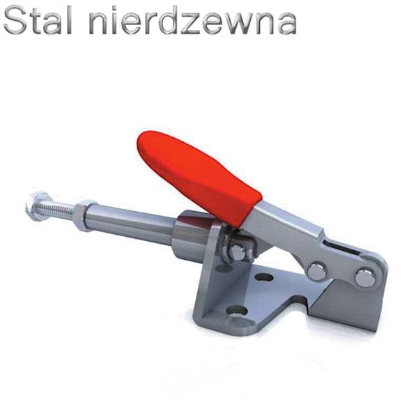 Dociskacz suwakowy   45 kg - STAL NIERDZEWNA