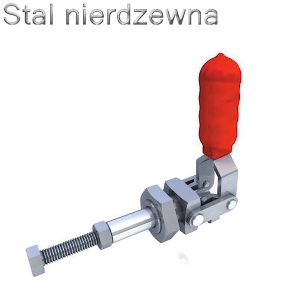 Dociskacz suwakowy   91 kg - STAL NIERDZEWNA