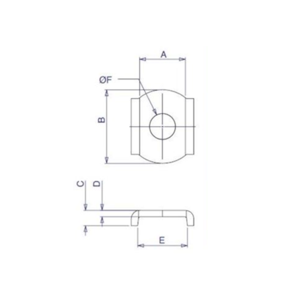 Podkładka mocująca dla 10mm