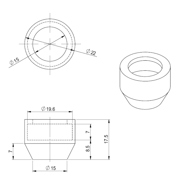 Nakładka neoprenowa M10