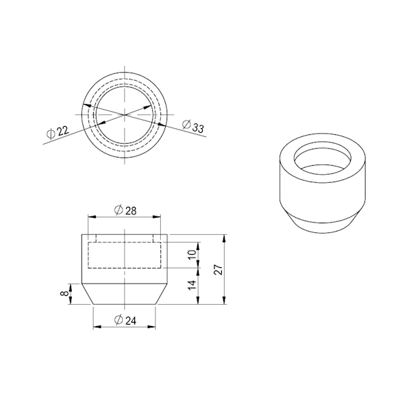 Nakładka neoprenowa M16
