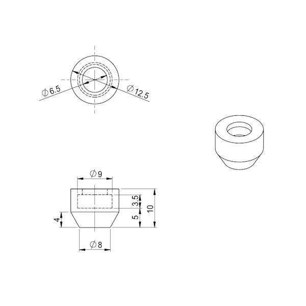 Antystatyczna nakładka neoprenowa M5