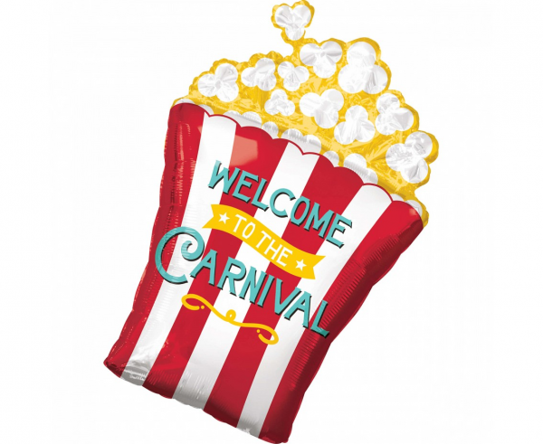Balon foliowy Popcorn 50x73 cm 