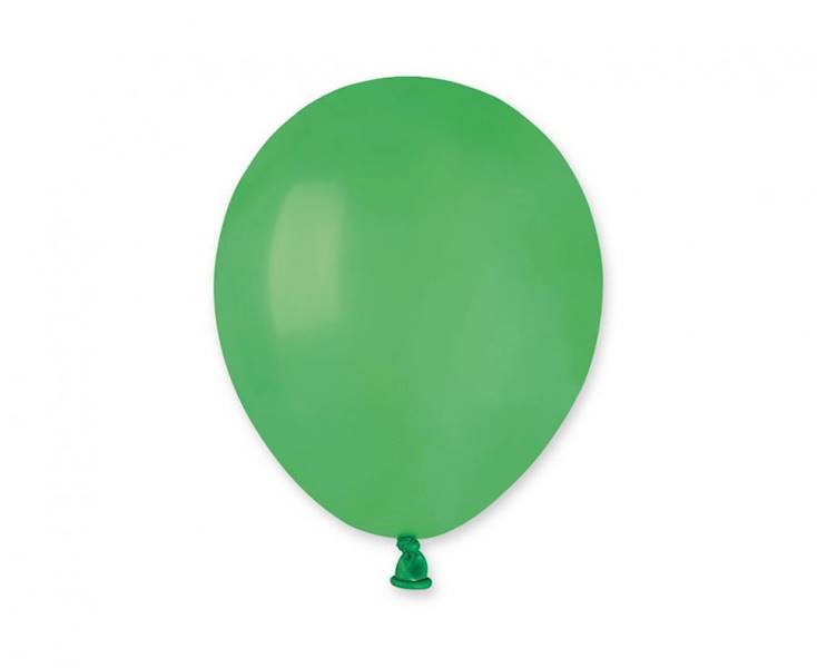 Balony Gemar 5" A50 012 Pastelowe zielone 13cm 100szt